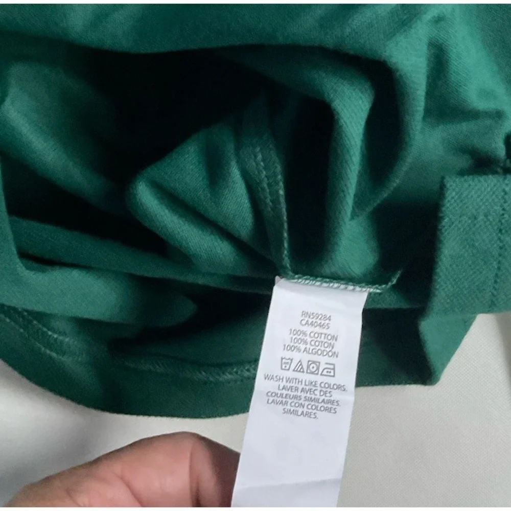 The Children Place Medium Dark‎ Green Polo Shirt Kids